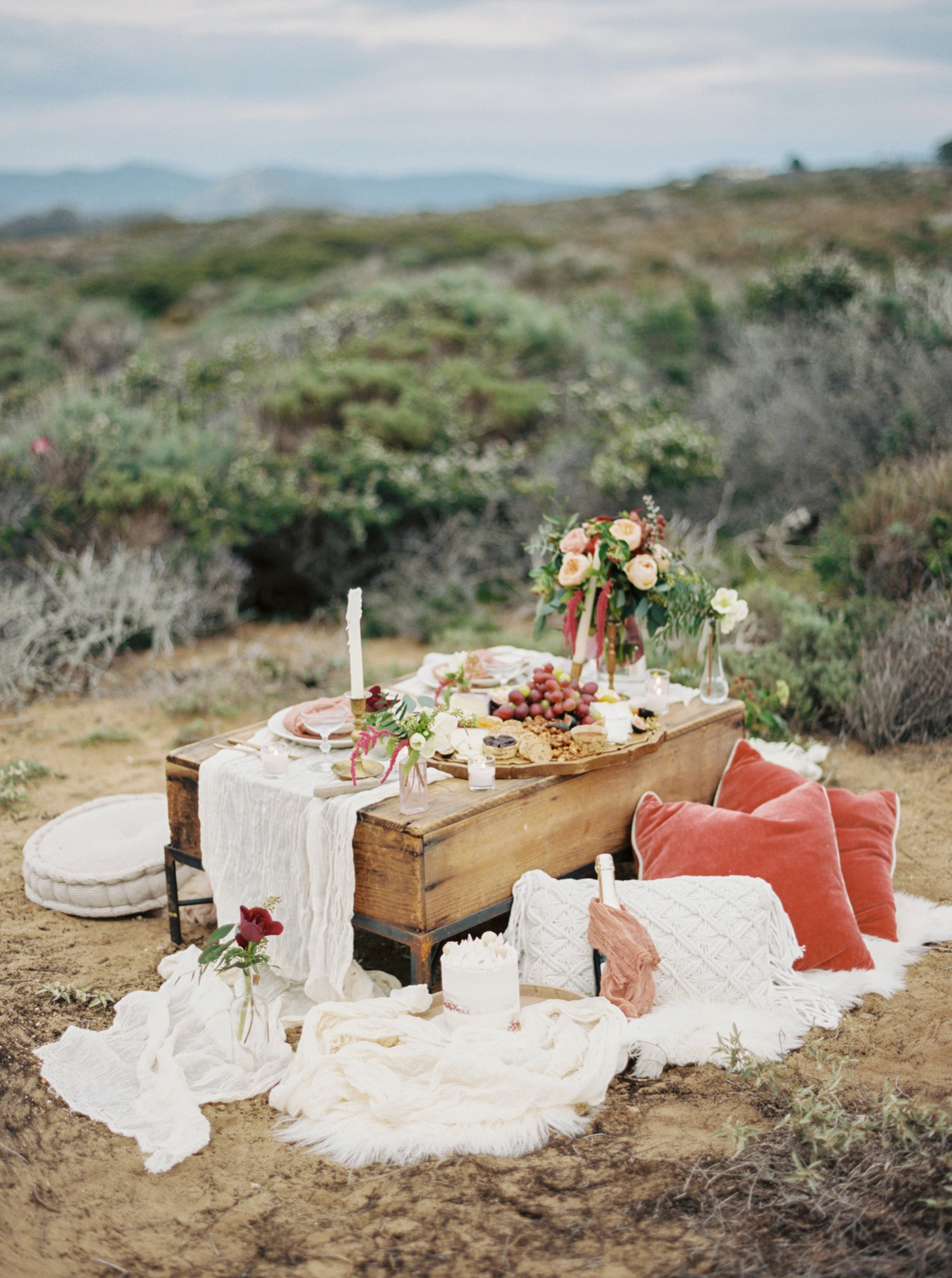 Montana De Oro elopement with florals by Aurelia Floral and Tiana Ross photographed by Loveridge Photography